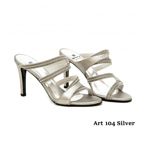 Women shoes Art 104 Silver