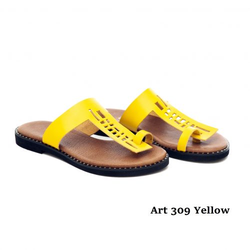 Women Shoes Art 309 Yellow