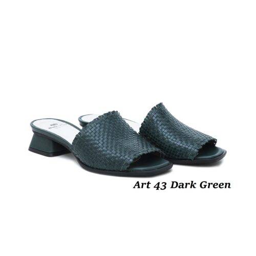 Women Shoes Art 43 Dark Green
