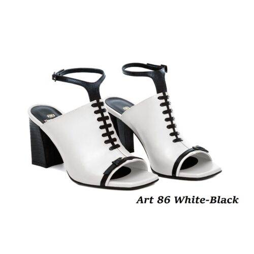 Women Shoes Art 86 White-Black