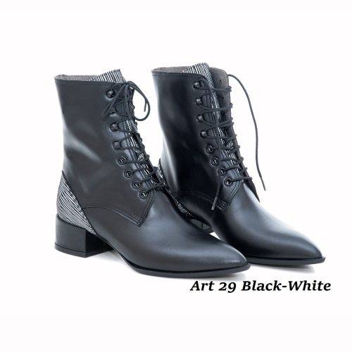 Women Shoes Art 29 Black-White