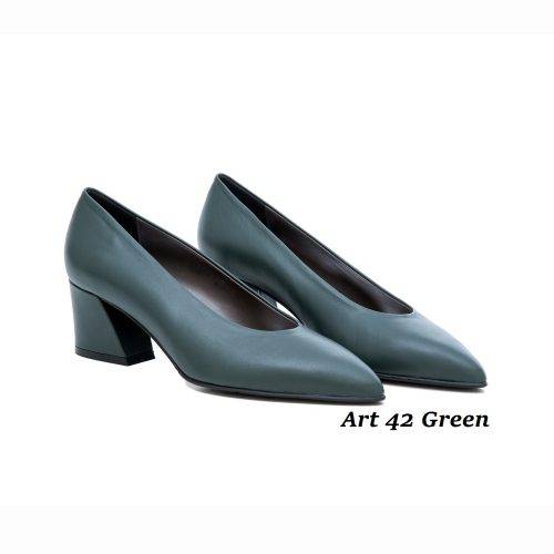 Women Shoes Art 42 Green