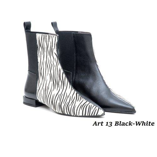 Women Shoes Art 13 Black-White