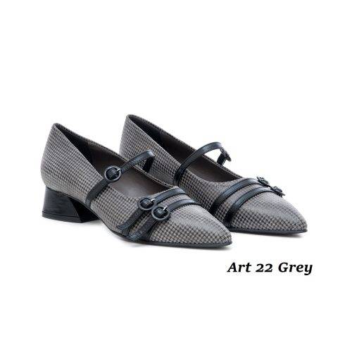 Women Shoes Art 22 Grey