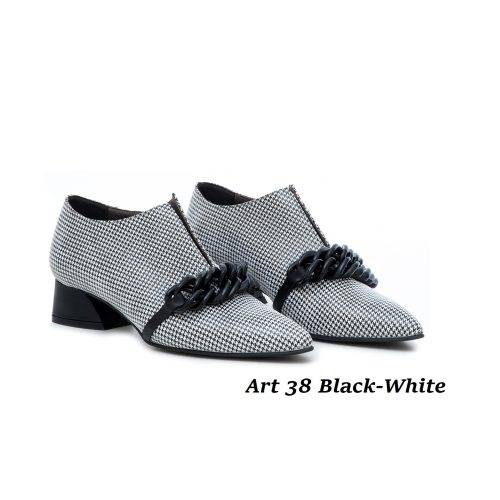 Women Shoes Art 38 Black-White