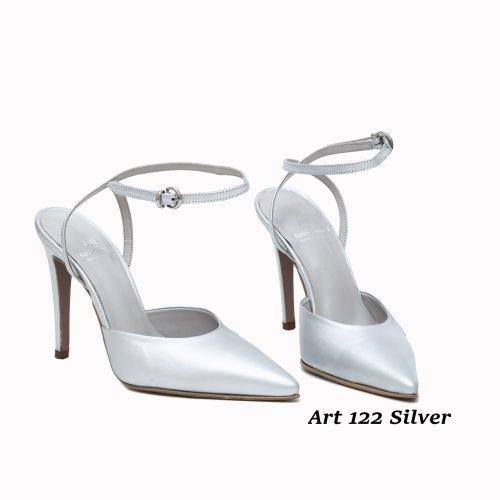 Women Shoes Art 122 Silver