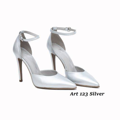 Women Shoes Art 123 Silver
