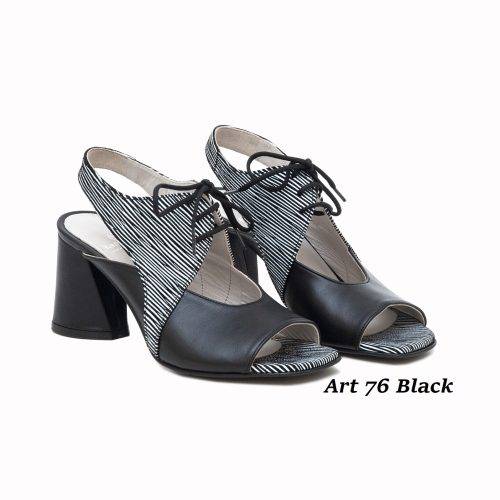 Women Shoes Art 76 Black-White