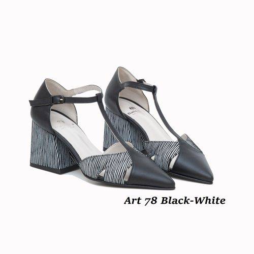 Women Shoes Art 78 Black-White