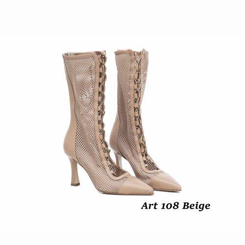Women Shoes Art 108 Beige