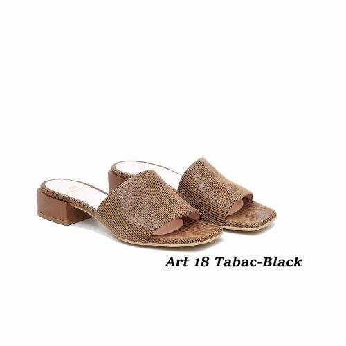 Women Shoes Art 18 Tabac-Black