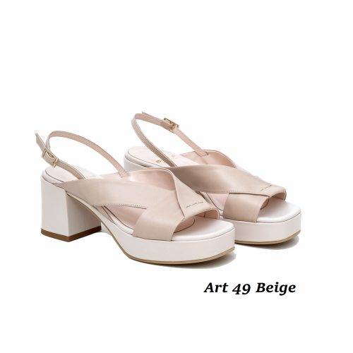 Women Shoes Art 49 Beige