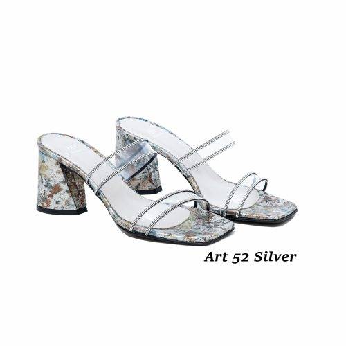 Women Shoes Art 52 Silver