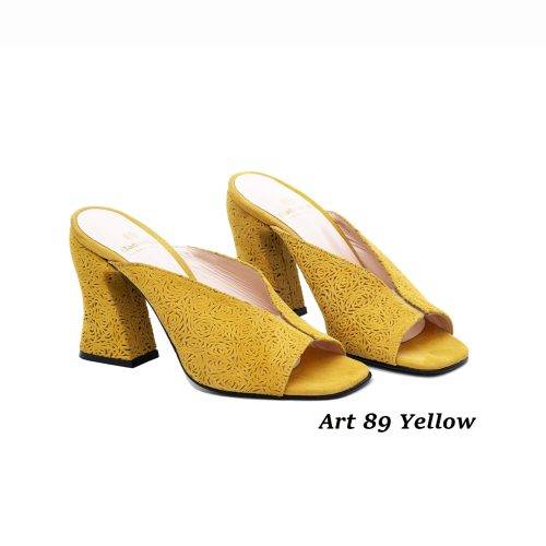 Women Shoes Art 89 Yellow