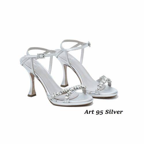 Women Shoes Art 95 Silver