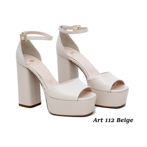Women Shoes Art 112 Beige