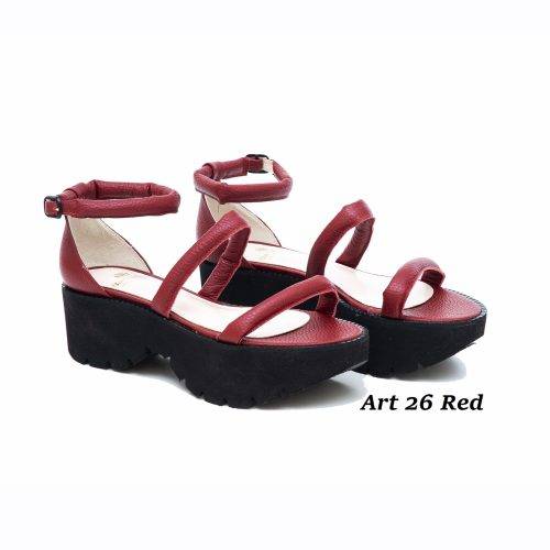 Women Shoes Art 26 Red