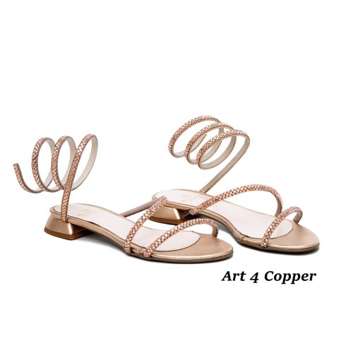 Women Shoes Art 4 Copper