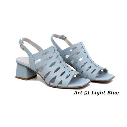 Women Shoes Art 51 Light Blue