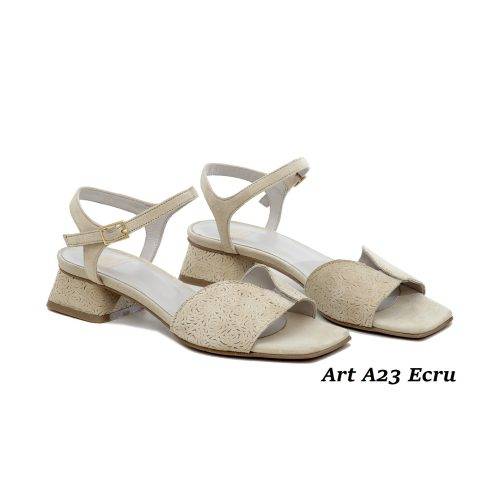 Women Shoes Art A23 Ecru