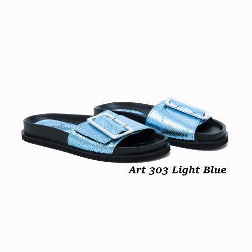 Women Shoes Art 303 Light Blue