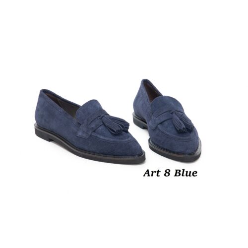 Women Shoes Art 8 Blue