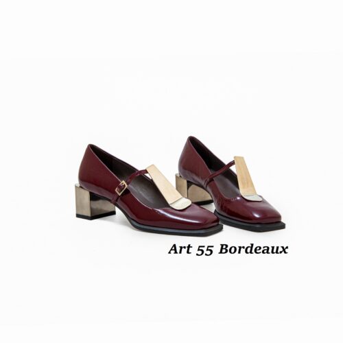 Women Shoes Art 55 Bordeaux