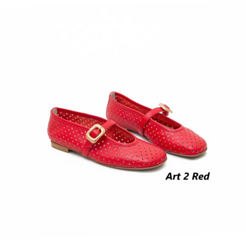 Women Shoes Art 2 Red