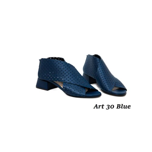 Women Shoes Art 30 Blue