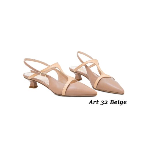 Women Shoes Art 32 Beige
