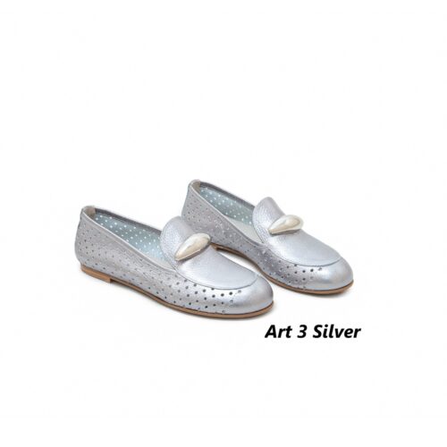 Women Shoes Art 3 Silver