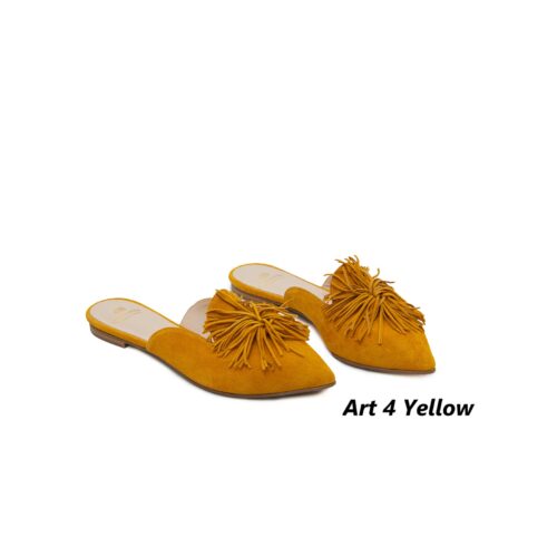 Women Shoes Art 4 Yellow