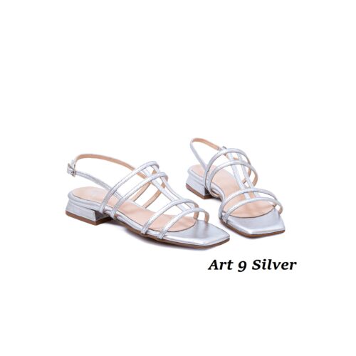 Women Shoes Art 9 Silver