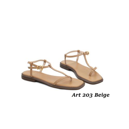 Women Shoes Art 203 Beige