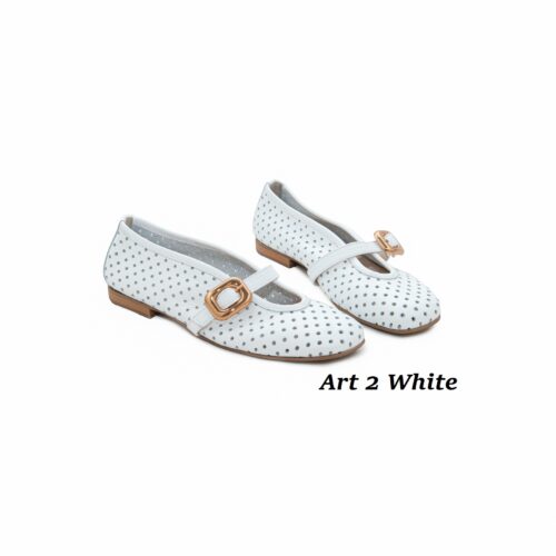Women Shoes Art 2 White