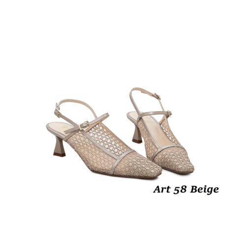 Women Shoes Art 58 Beige