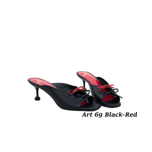 Women Shoes Art 69 Black-Red