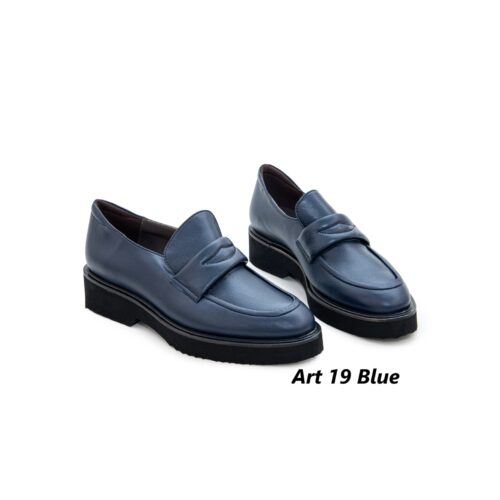 Women Shoes Art 19 Blue