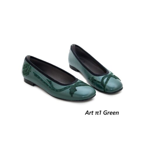 Women Shoes Art π1 Green
