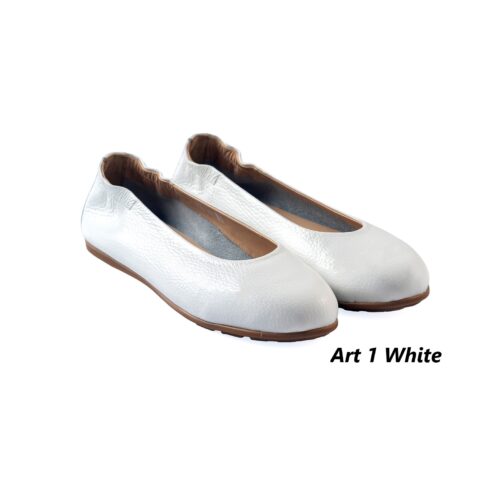 Women Shoes Art 1 White