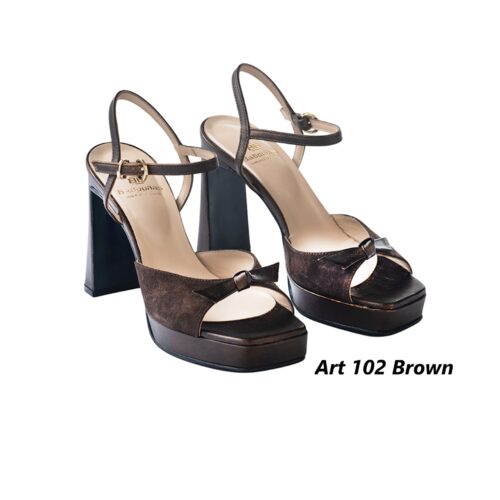 Women Shoes Art 102 Brown
