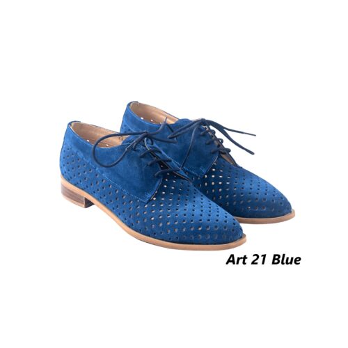 Women Shoes Art 21 Blue