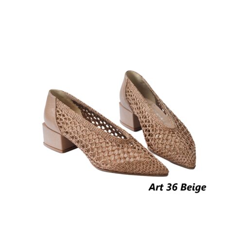 Women Shoes Art 36 Beige