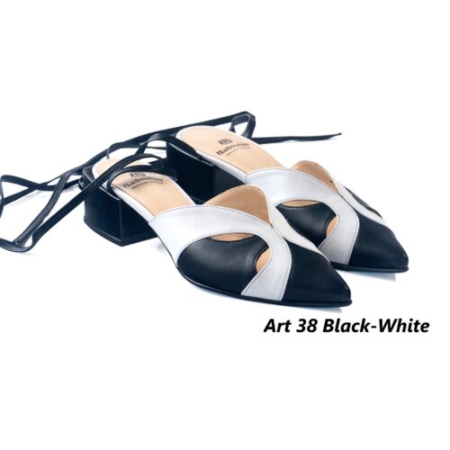 Women Shoes Art 38 Black-White