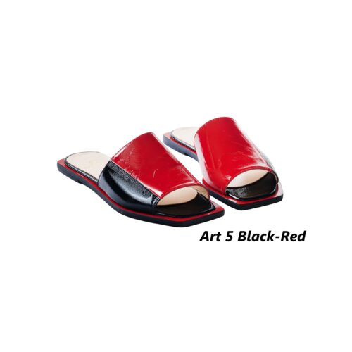 Women Shoes Art 5 Black-Red