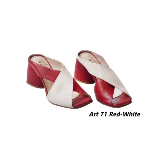 Women Shoes Art 71 Red-White