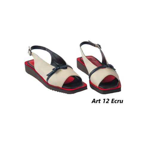 Women Shoes Art 12 Ecru