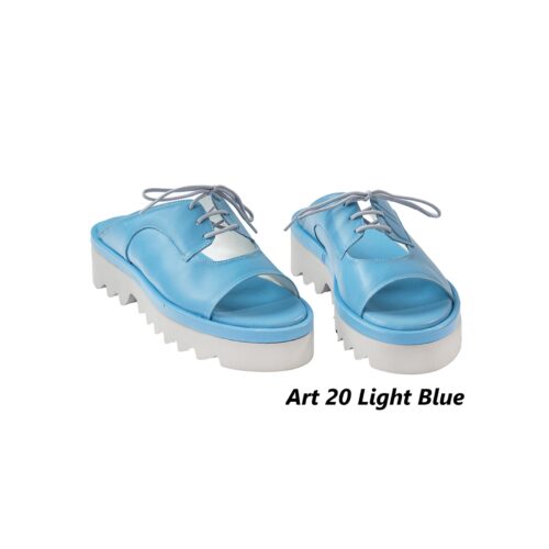 Women Shoes Art 20 Light Blue