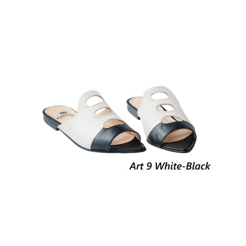 Women Shoes Art 9 White-Black