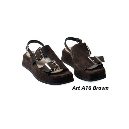 Women Shoes Art A16 Brown